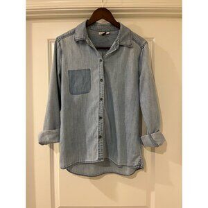 Jean Shirt Button-Up